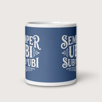 Latin Pun Semper Ubi Sub Ubi Mug - history buff gift by HistoHead