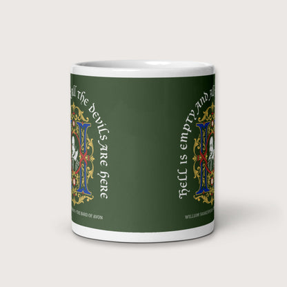 Shakespeare Hell Is Empty Mug - history buff gift by HistoHead