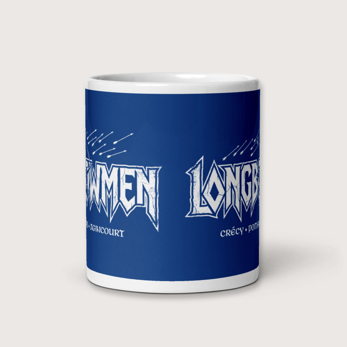 Longbowmen Mug - history buff gift by HistoHead