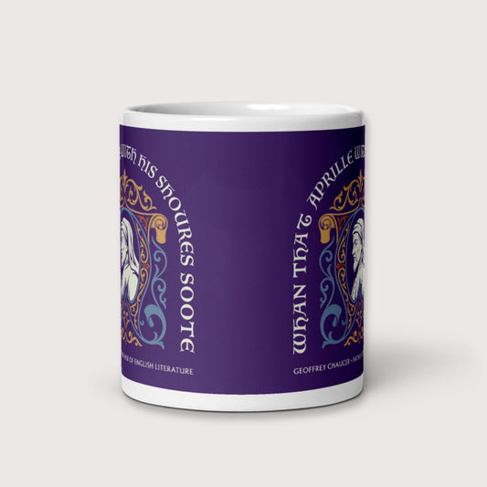 Geoffrey Chaucer Mug - history buff gift by HistoHead