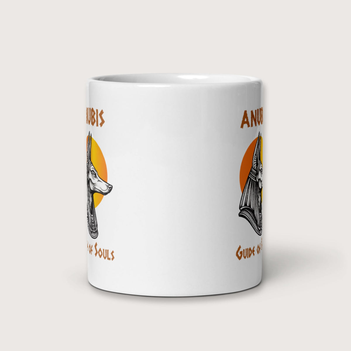 Anubis Guide of Souls Mug - history buff gift by HistoHead