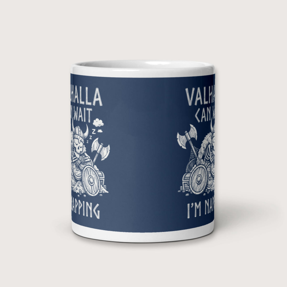 Valhalla Can Wait Mug - history buff gift by HistoHead