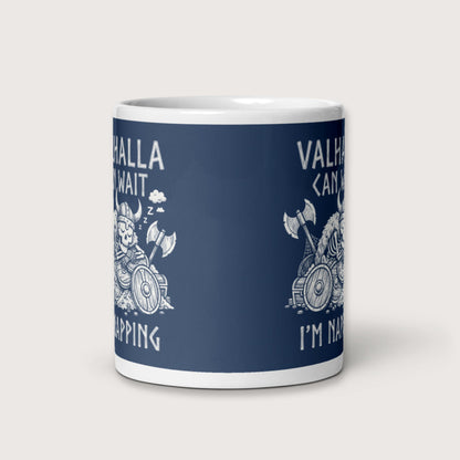 Valhalla Can Wait Mug - history buff gift by HistoHead