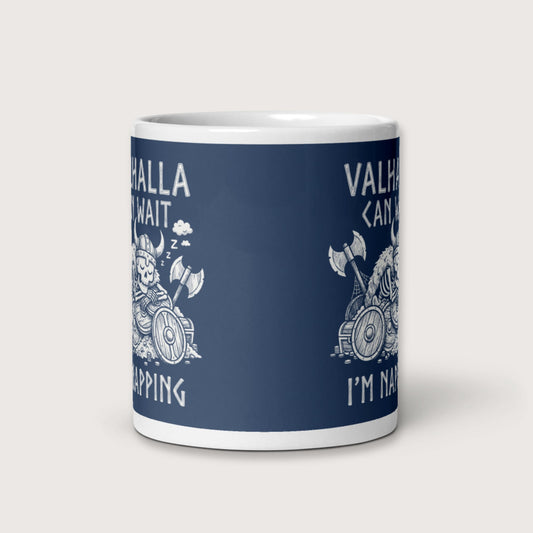 Valhalla Can Wait Mug - history buff gift by HistoHead