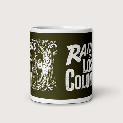 Raiders of the Lost Colony Mug - history buff gift by HistoHead