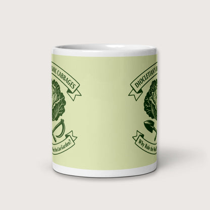 Diocletian's Cabbage Mug - history buff gift by HistoHead