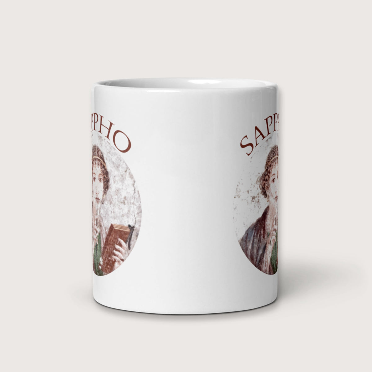 Sappho Mug - history buff gift by HistoHead