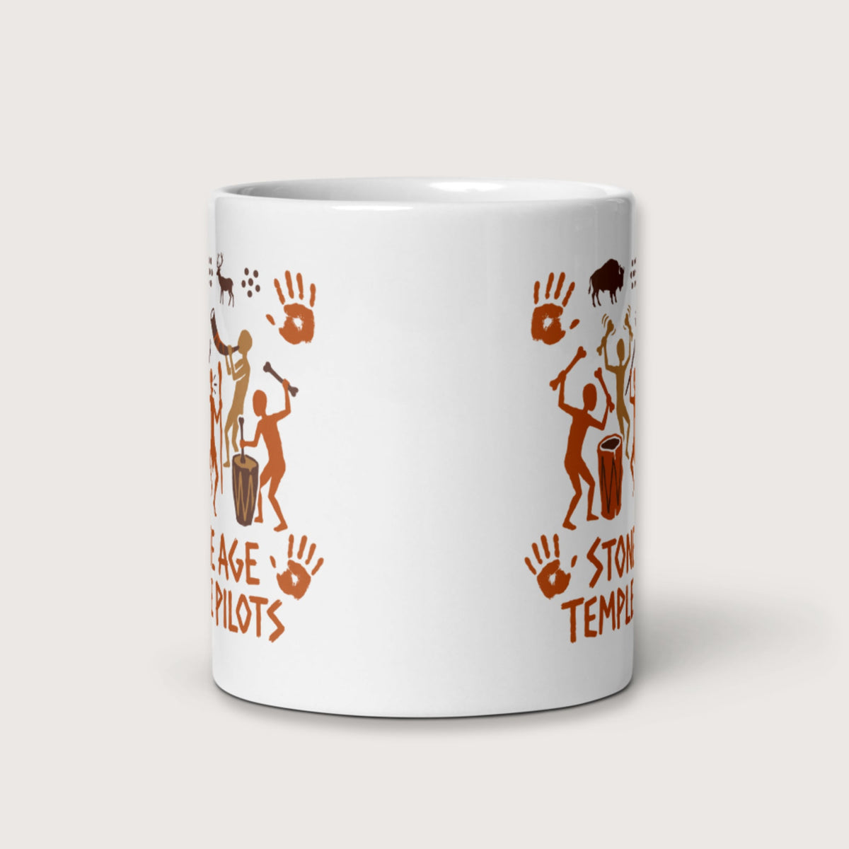 Stone Age Temple Pilots Mug - history buff gift by HistoHead
