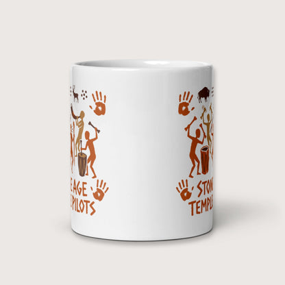 Stone Age Temple Pilots Mug - history buff gift by HistoHead