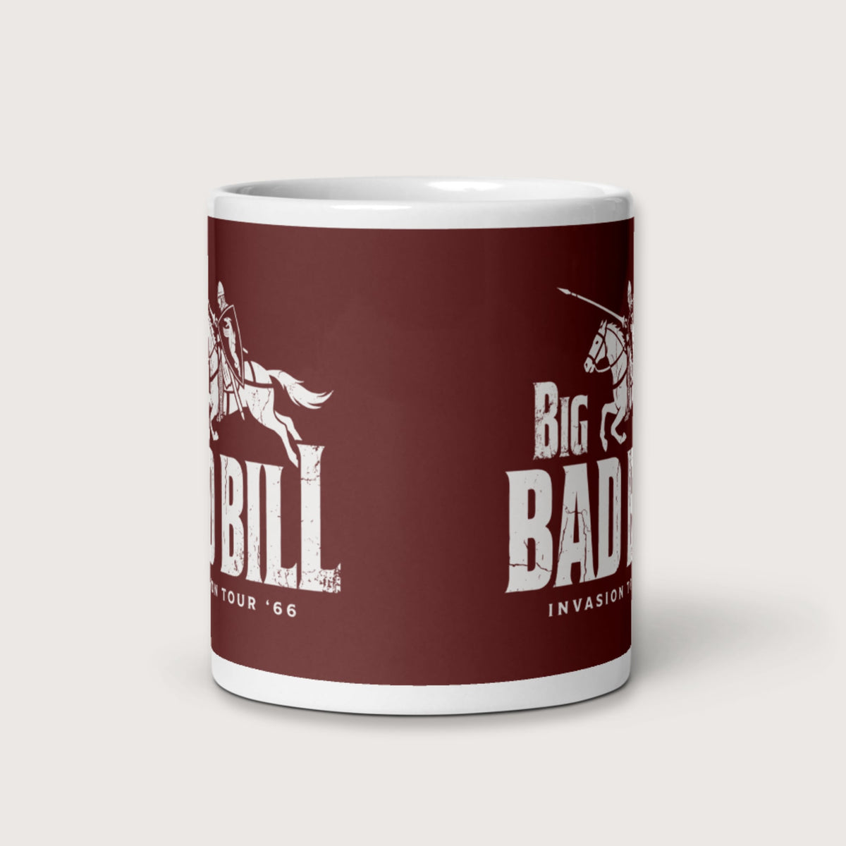 Big Bad Bill Invasion Tour Mug - history buff gift by HistoHead