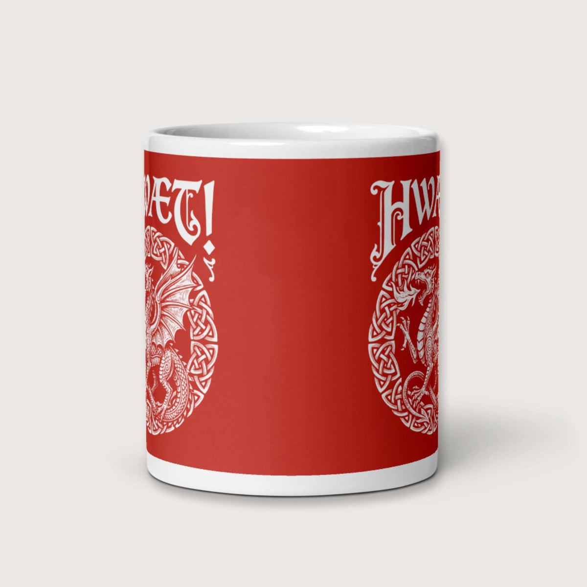 Hwaet Dragon Mug - history buff gift by HistoHead