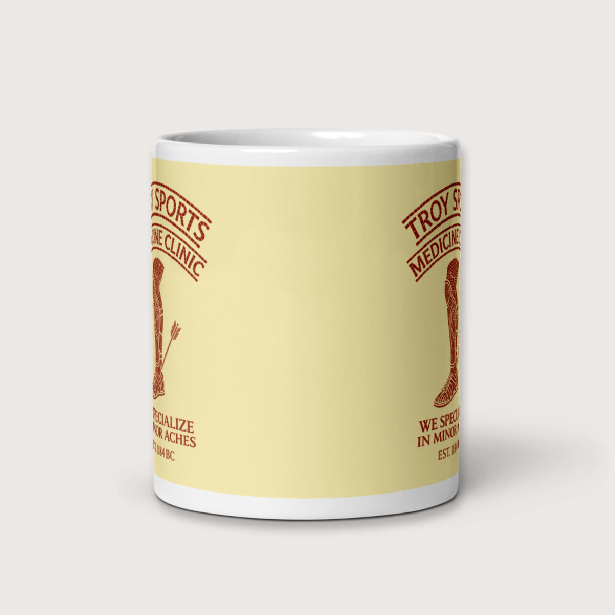 Troy Sports Medicine Clinic Mug - history buff gift by HistoHead