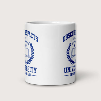 Obscure Facts University Mug - history buff gift by HistoHead
