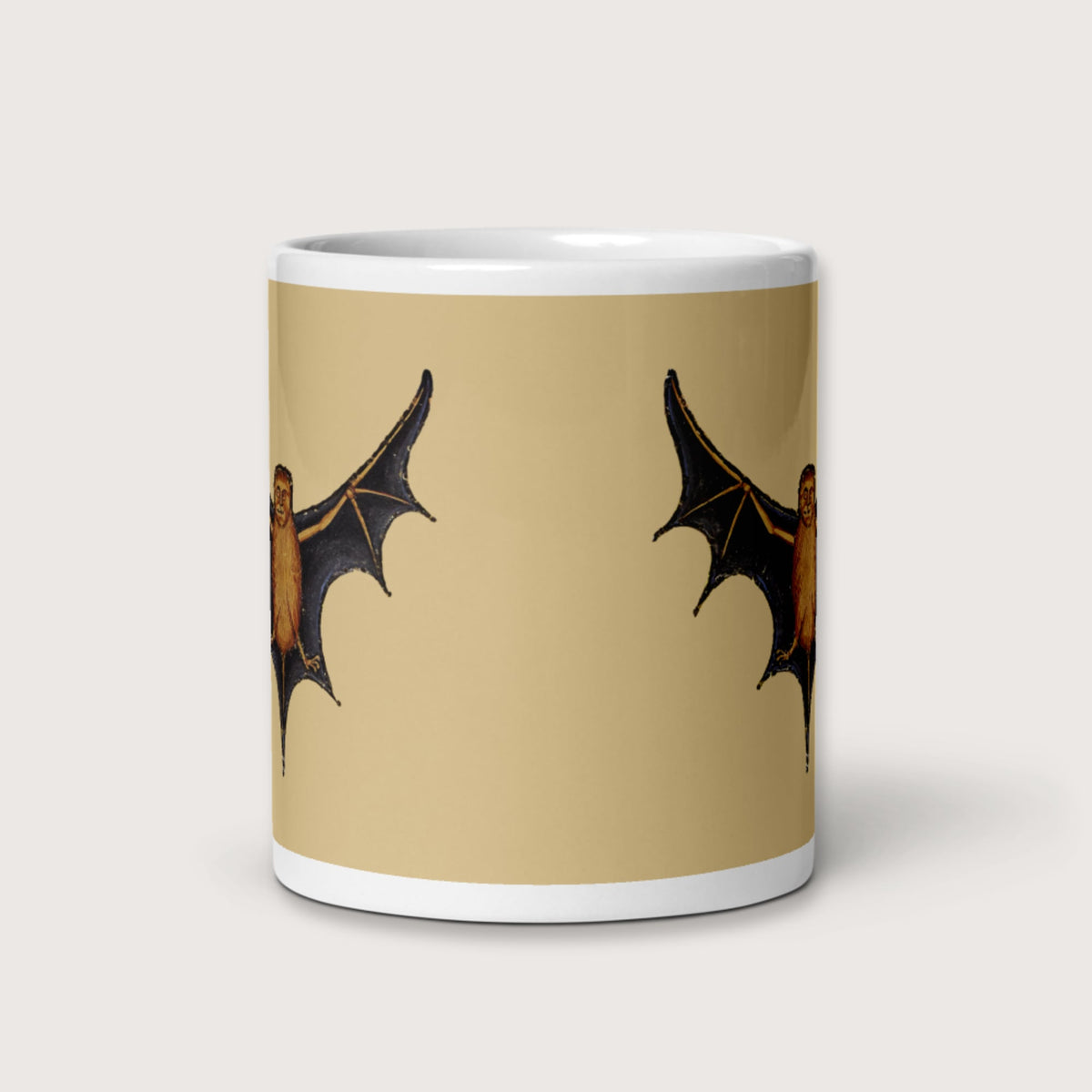 Weird Medieval Bat Mug - history buff gift by HistoHead