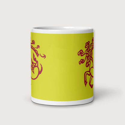 Siberian Ice Maiden Tattoo Mug - history buff gift by HistoHead