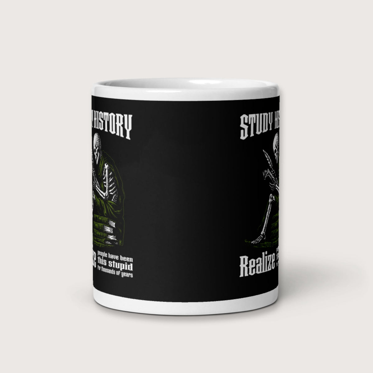 Study History Mug - history buff gift by HistoHead