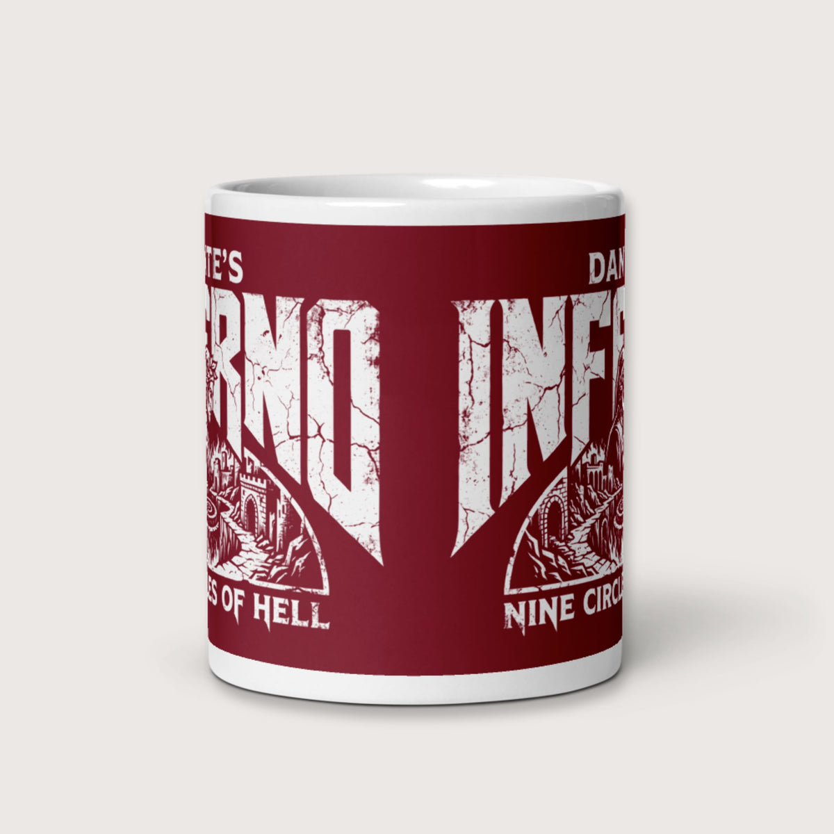 Dante's Inferno Mug - history buff gift by HistoHead