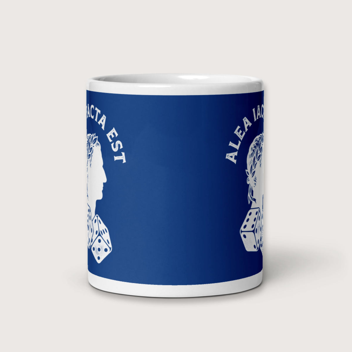 Alea Iacta Est Caesar Quote Mug - history buff gift by HistoHead
