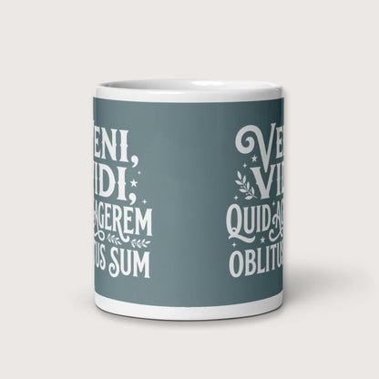 Latin I Came I Saw I Forgot I Was Doing Mug - history buff gift by HistoHead