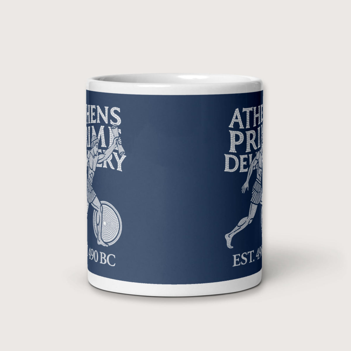 Athens Prime Delivery Mug - history buff gift by HistoHead