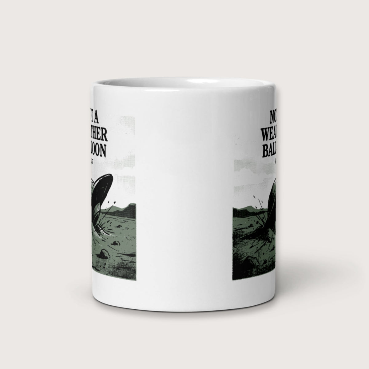 Roswell Weather Balloon Mug - history buff gift by HistoHead