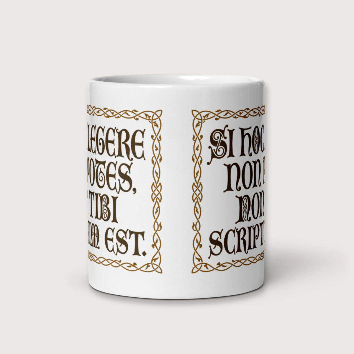 If You Can't Read This It's Not Written For You Mug - history buff gift by HistoHead