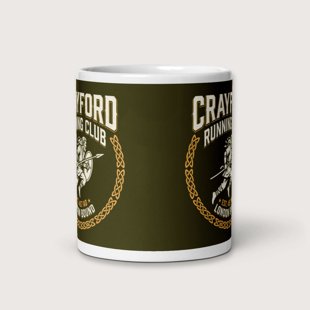 Crayford Running Club Mug - history buff gift by HistoHead