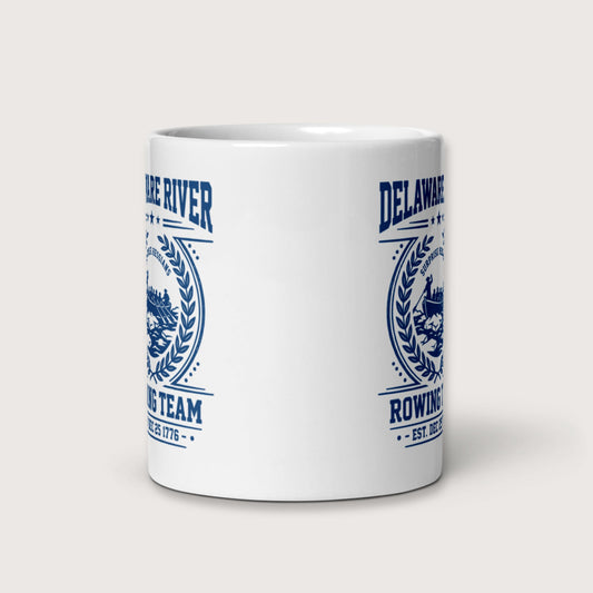 Delaware River Rowing Team Mug - history buff gift by HistoHead