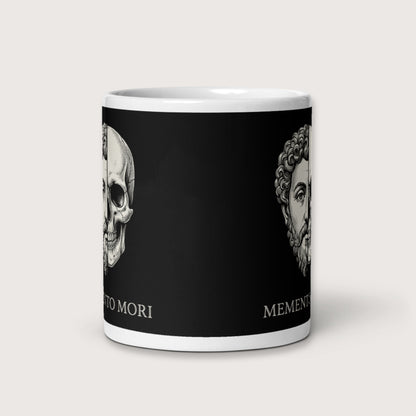 Marcus Aurelius Skull Mug - history buff gift by HistoHead