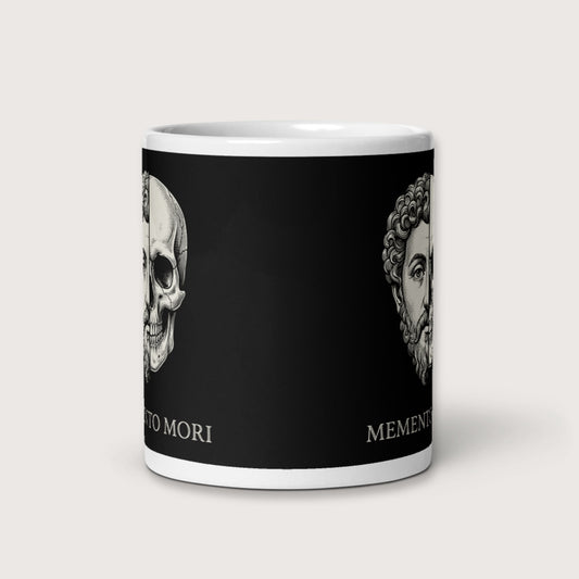 Marcus Aurelius Skull Mug - history buff gift by HistoHead