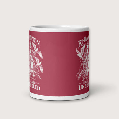 Rhiannon Uncatchable Unavailable Unbridled Mug - history buff gift by HistoHead