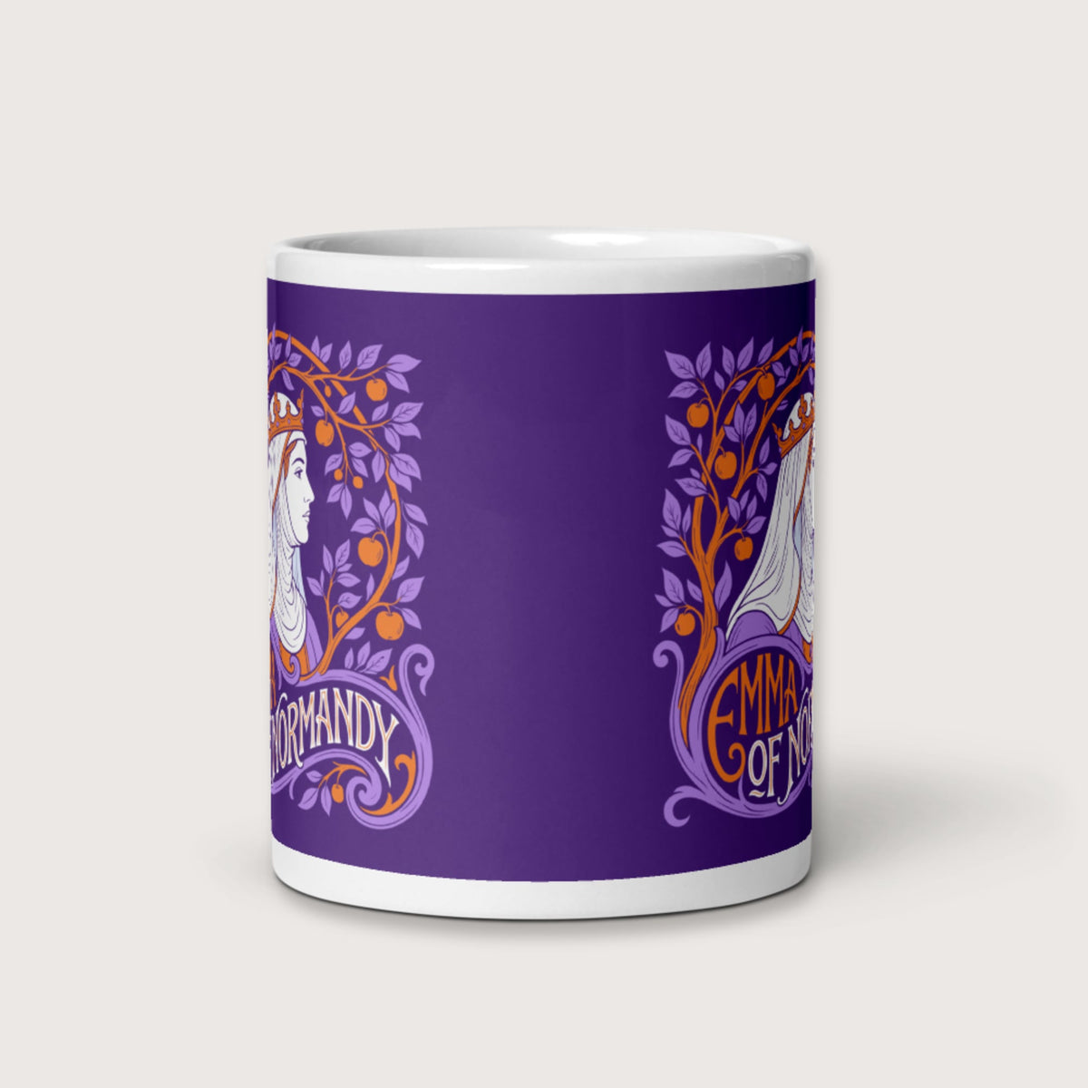 Emma Of Normandy Mug - history buff gift by HistoHead