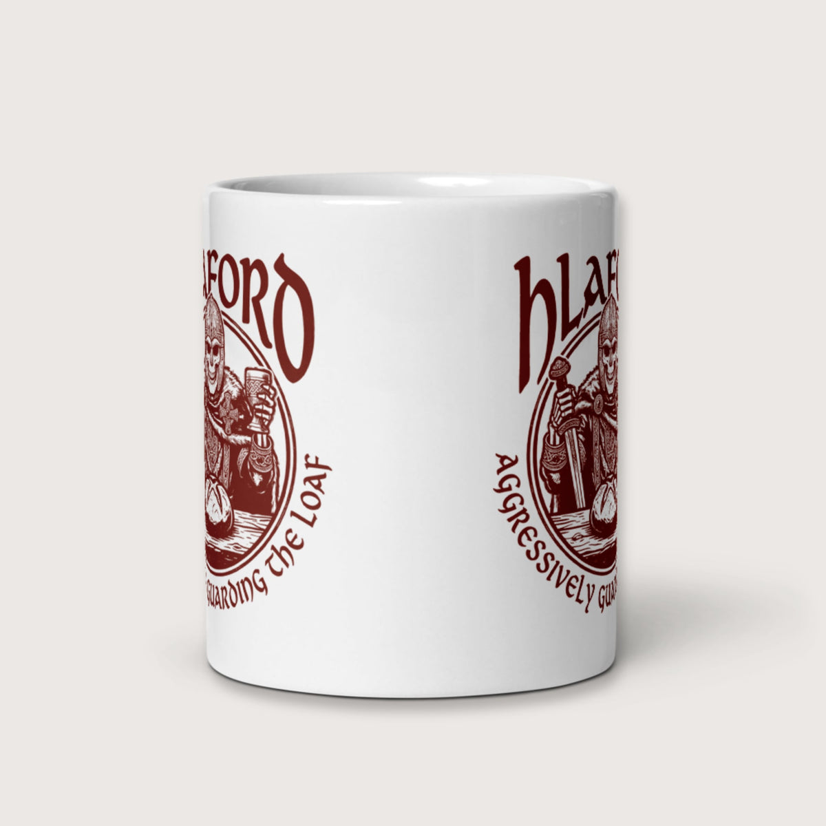 Hlaford Loaf Guardian Mug - history buff gift by HistoHead