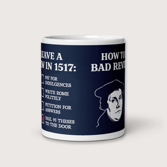 Martin Luther's Conflict Resolution Mug - history buff gift by HistoHead