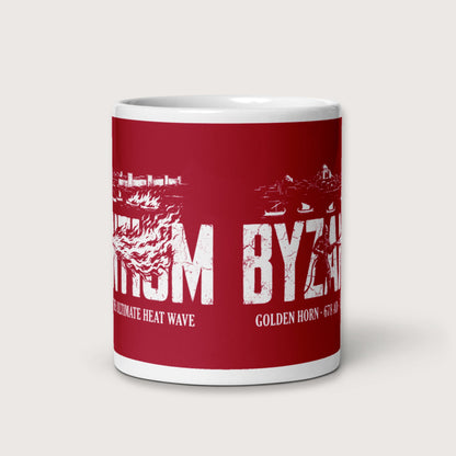 Greek Fire 678 Mug - history buff gift by HistoHead