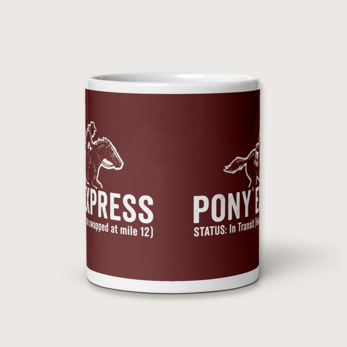 Pony Express Mug - history buff gift by HistoHead