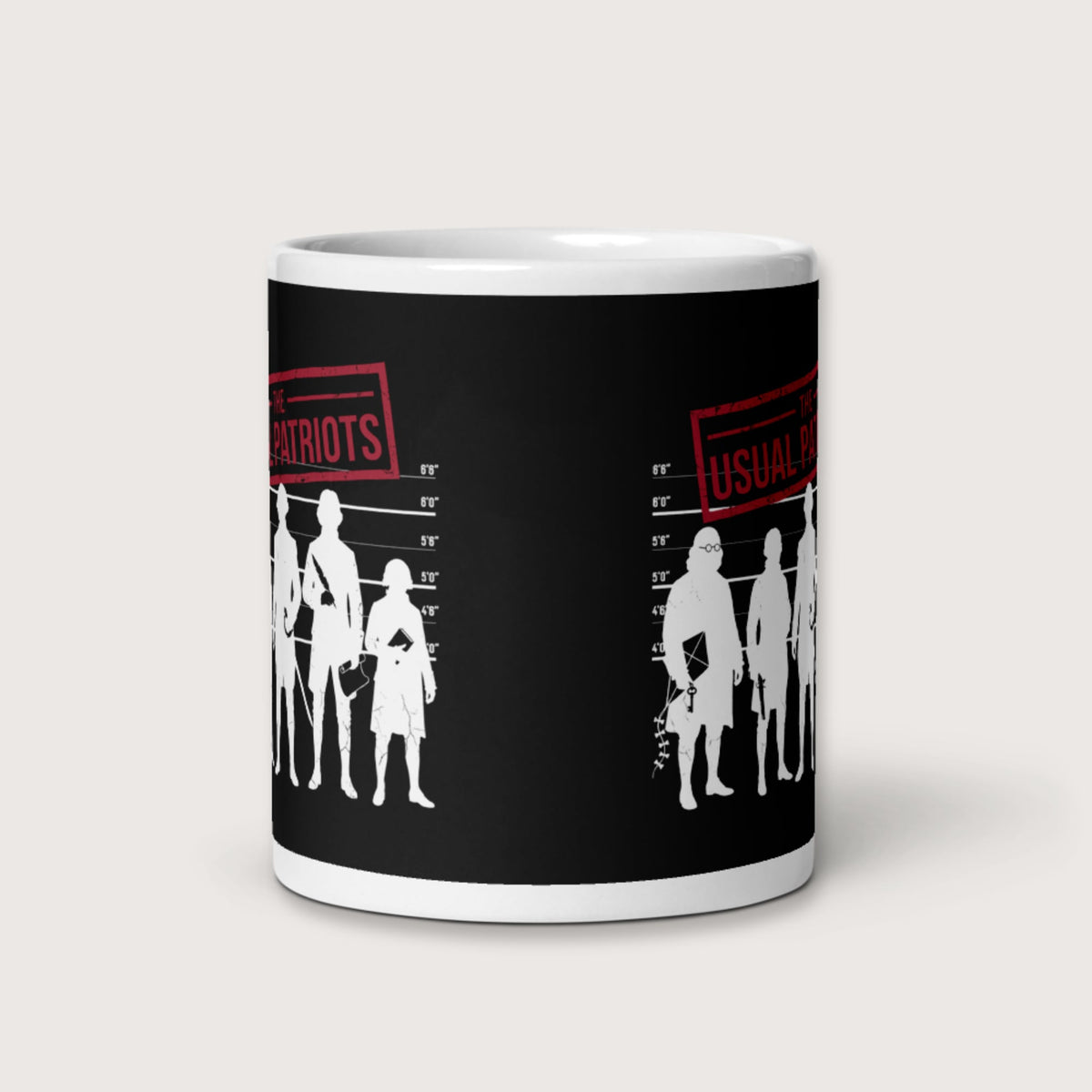 The Usual Patriots Mug - history buff gift by HistoHead