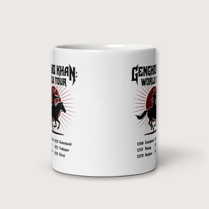 Genghis Khan World Tour Mug - history buff gift by HistoHead
