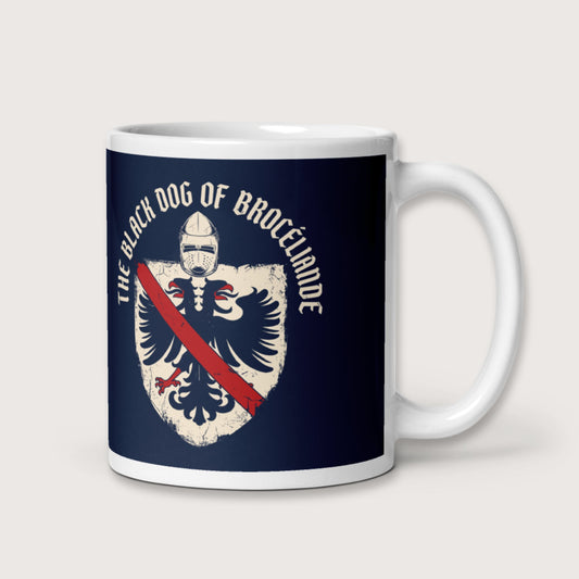 Du Guesclin The Black Dog of Brocéliande Mug - history buff gift by HistoHead