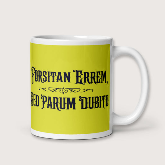 I May Be Wrong But I Doubt It in Latin Mug - history buff gift by HistoHead