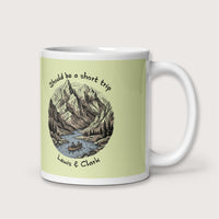 Lewis & Clark Short Trip Mug - history buff gift by HistoHead