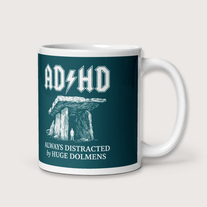 Always Distracted by Huge Dolmens Mug - history buff gift by HistoHead