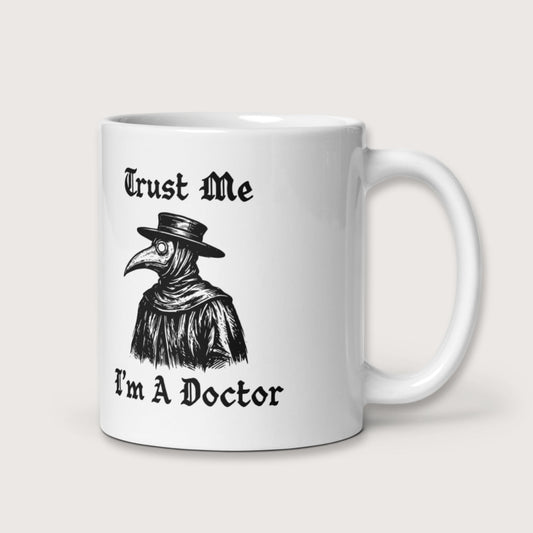 Trust Me I'm A Doctor Mug - history buff gift by HistoHead