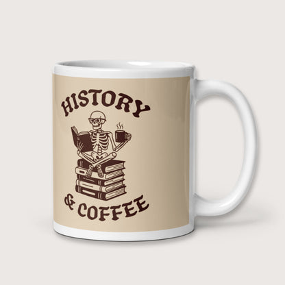 History & Coffee Mug - history buff gift by HistoHead