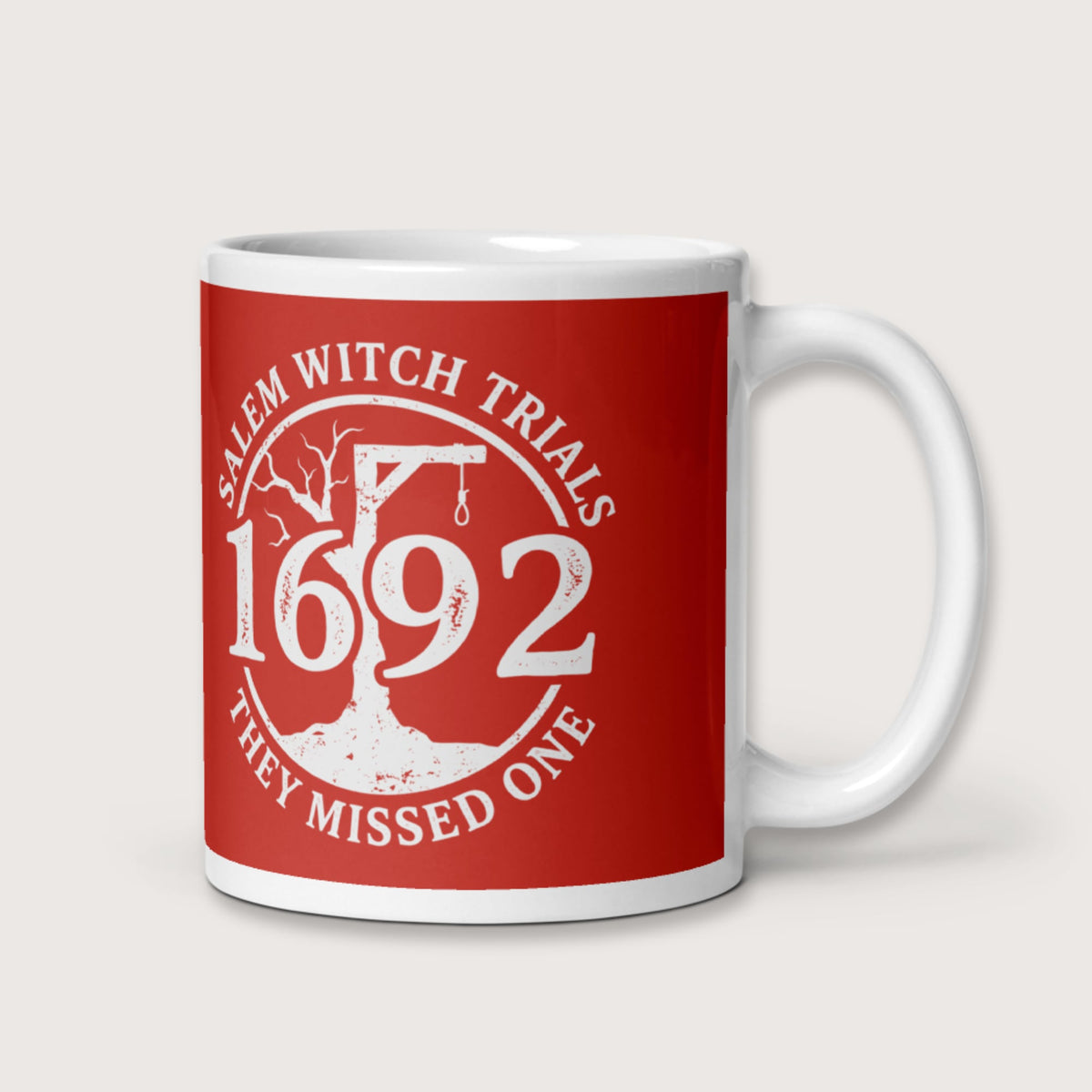 Salem Witch Trials They Missed One Mug - history buff gift by HistoHead