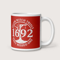 Salem Witch Trials They Missed One Mug - history buff gift by HistoHead