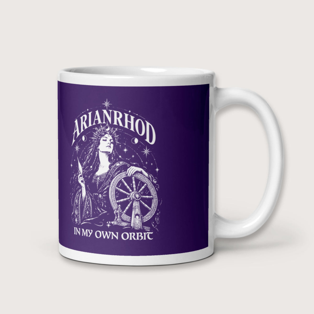 Arianrhod In My Own Orbit Mug - history buff gift by HistoHead
