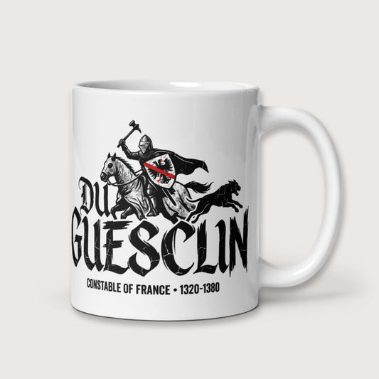 Du Guesclin Mug - history buff gift by HistoHead