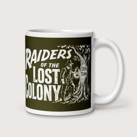 Raiders of the Lost Colony Mug - history buff gift by HistoHead