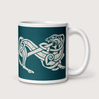 Norse Lion Mug - history buff gift by HistoHead